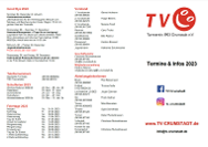 TV Crumstadt Flyer 'Termine 2023'