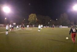 Szene aus dem Spiel gegen den VfR Groß-Gerau II