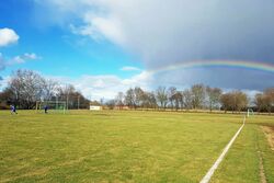 Sonne und Regen wechselten sich bei der 1b ebenso ab wie die Leistung beider Halbzeiten