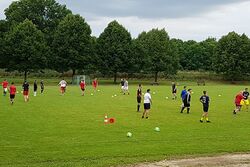 Trainingsstart im Sportpark BOZ