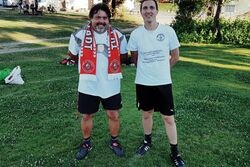 Alex Pabst und Dirk Schätzler beim Saisonauftakt